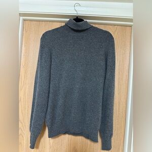 Men’s brook’s brother’s 3 ply Italian cashmere turtleneck sweater